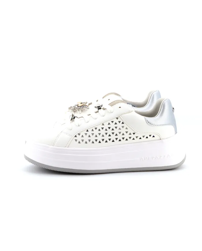 APEPAZZA Sneakers Bianco - Glamour Calzature