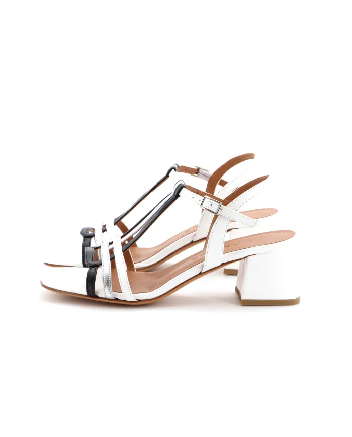 L'amour by Albano Sandalo Bianco - Glamour Calzature