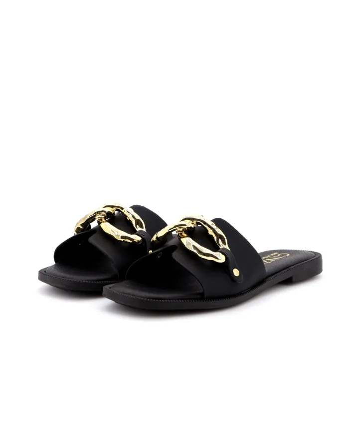 Cinzia Soft Ciabatta Nero - Glamour Calzature Cinzia Soft Ciabatta Nero - Glamour Calzature