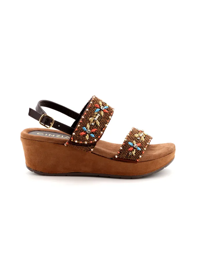 Cinzia Soft Sandalo Bronzo - Glamour Calzature