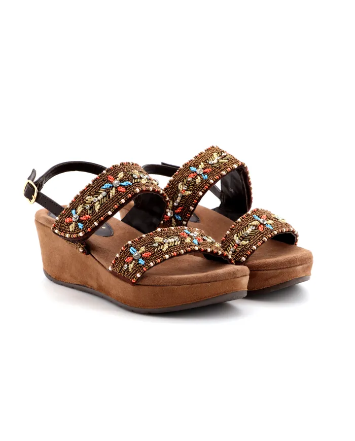 Cinzia Soft Sandalo Bronzo - Glamour Calzature