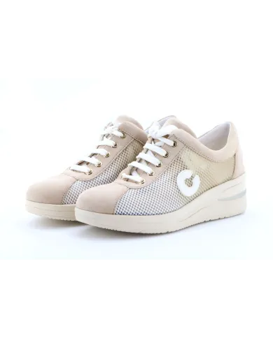 Cinzia Soft Sneakers Beige - Glamour Calzature