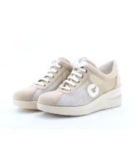 Cinzia Soft Sneakers Beige - Glamour Calzature