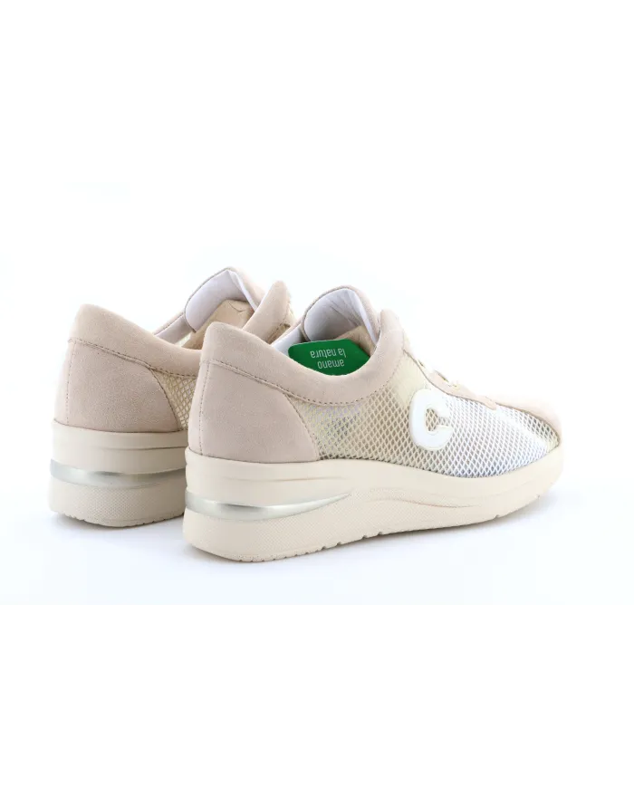 Cinzia Soft Sneakers Beige - Glamour Calzature