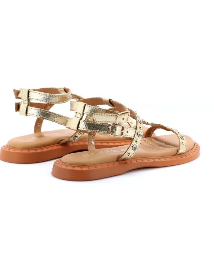 JANET&JANET Sandalo Oro - Glamour Calzature JANET&JANET Sandalo Oro - Glamour Calzature