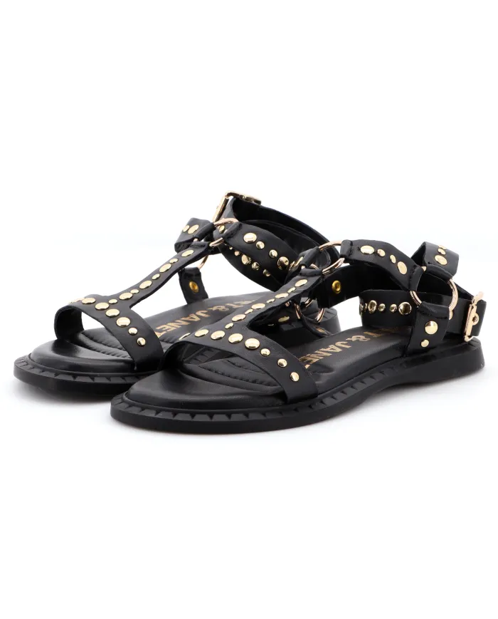 JANET&JANET Sandalo Nero - Glamour Calzature JANET&JANET Sandalo Nero - Glamour Calzature