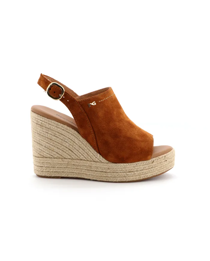 Nero Giardini Sandalo Cuoio - Glamour Calzature