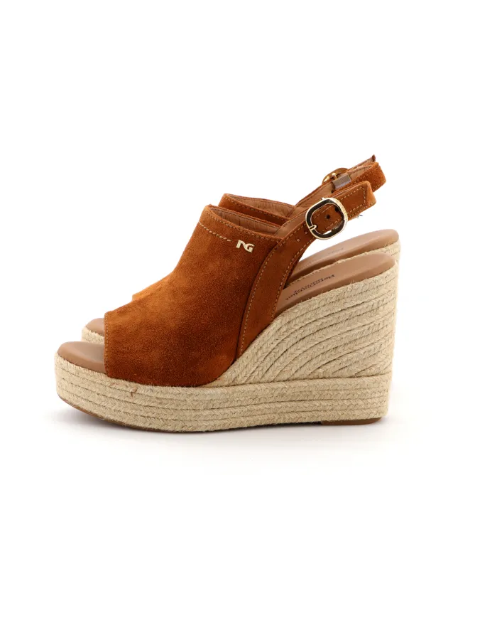 Nero Giardini Sandalo Cuoio - Glamour Calzature