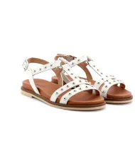 Nero Giardini Sandalo Bianco - Glamour Calzature