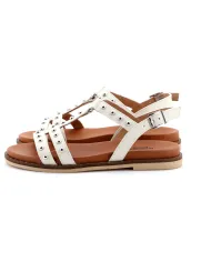 Nero Giardini Sandalo Bianco - Glamour Calzature