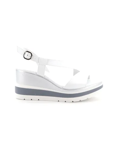 Nero Giardini Sandalo Bianco - Glamour Calzature