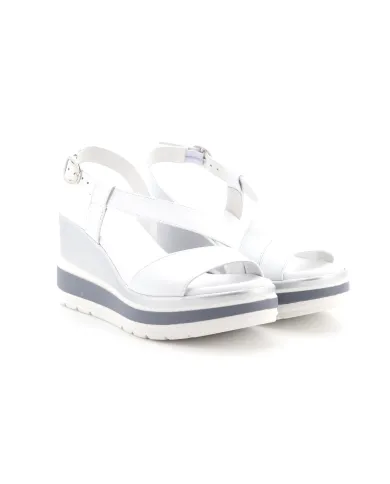 Nero Giardini Sandalo Bianco - Glamour Calzature