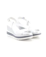 Nero Giardini Sandalo Bianco - Glamour Calzature