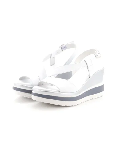 Nero Giardini Sandalo Bianco - Glamour Calzature