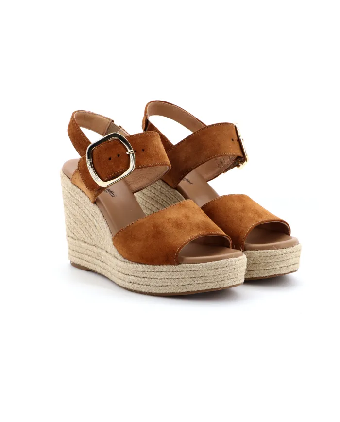 Nero Giardini Sandalo Cuoio - Glamour Calzature