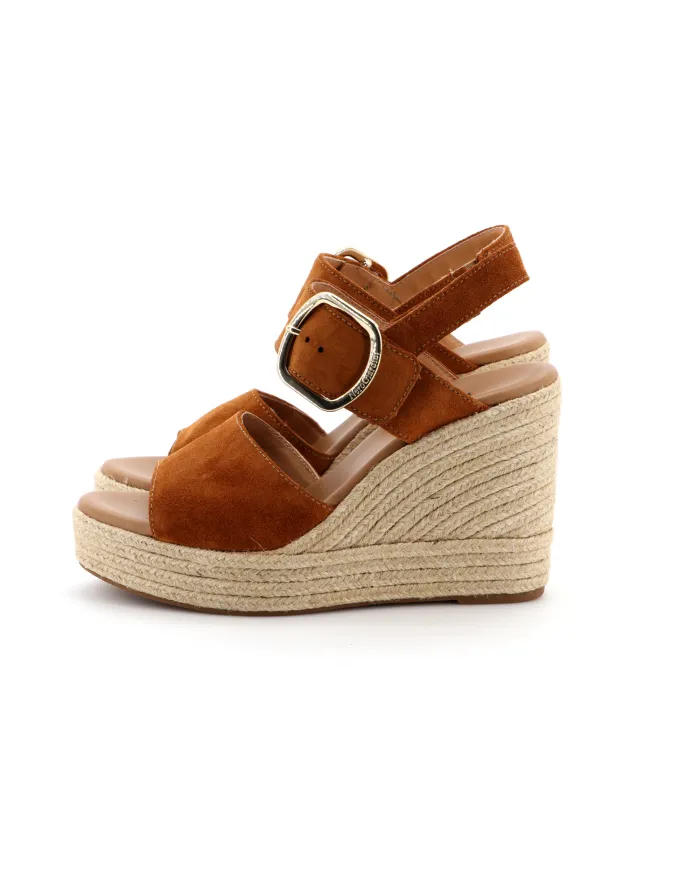 Nero Giardini Sandalo Cuoio - Glamour Calzature