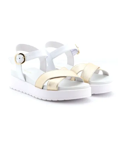 Nero Giardini Sandalo Bianco - Glamour Calzature