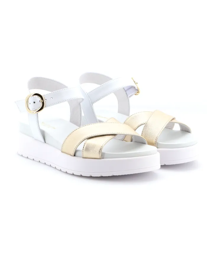 Nero Giardini Sandalo Bianco - Glamour Calzature