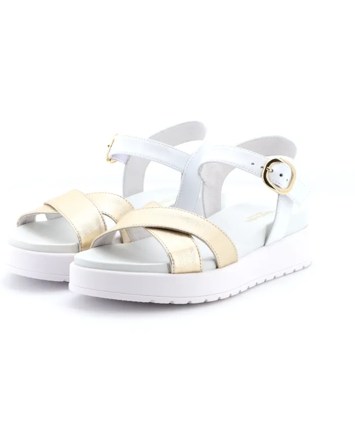 Nero Giardini Sandalo Bianco - Glamour Calzature