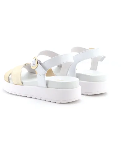 Nero Giardini Sandalo Bianco - Glamour Calzature