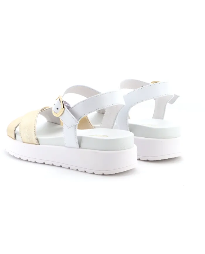 Nero Giardini Sandalo Bianco - Glamour Calzature