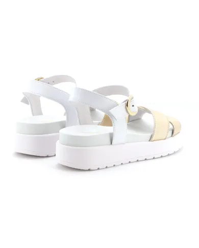 Nero Giardini Sandalo Bianco - Glamour Calzature