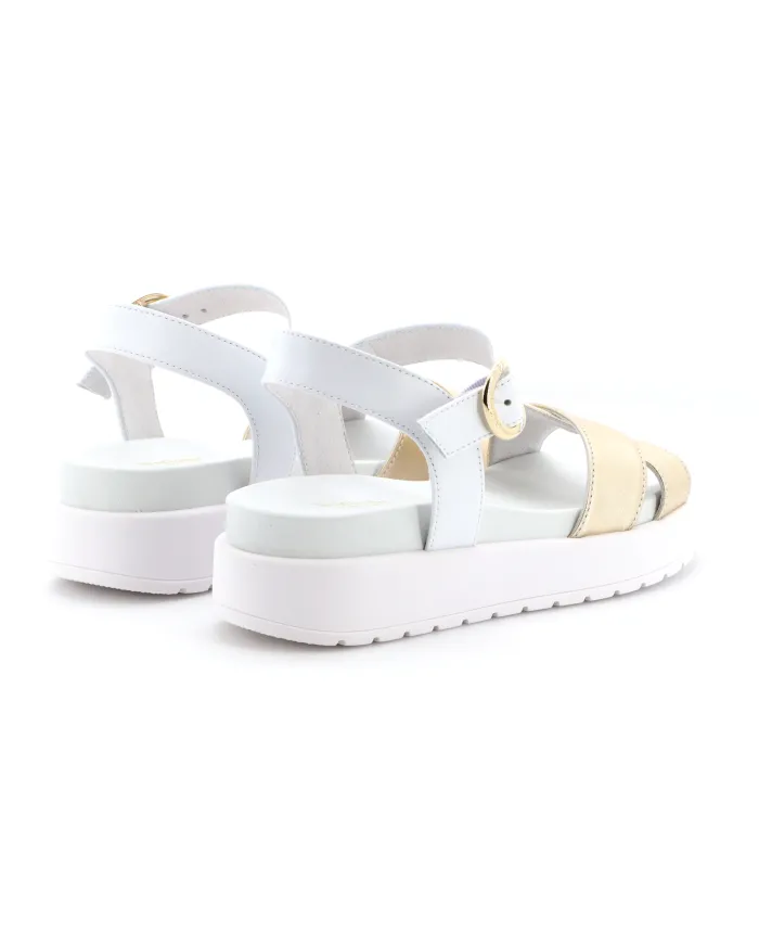 Nero Giardini Sandalo Bianco - Glamour Calzature