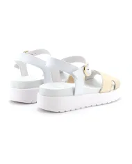 Nero Giardini Sandalo Bianco - Glamour Calzature