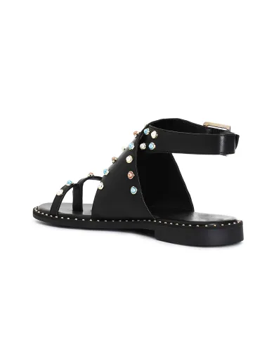 CafèNoir Sandalo Nero - Glamour Calzature CafèNoir Sandalo Nero - Glamour Calzature