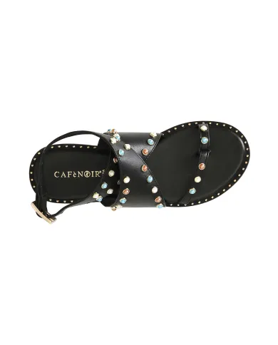 CafèNoir Sandalo Nero - Glamour Calzature CafèNoir Sandalo Nero - Glamour Calzature