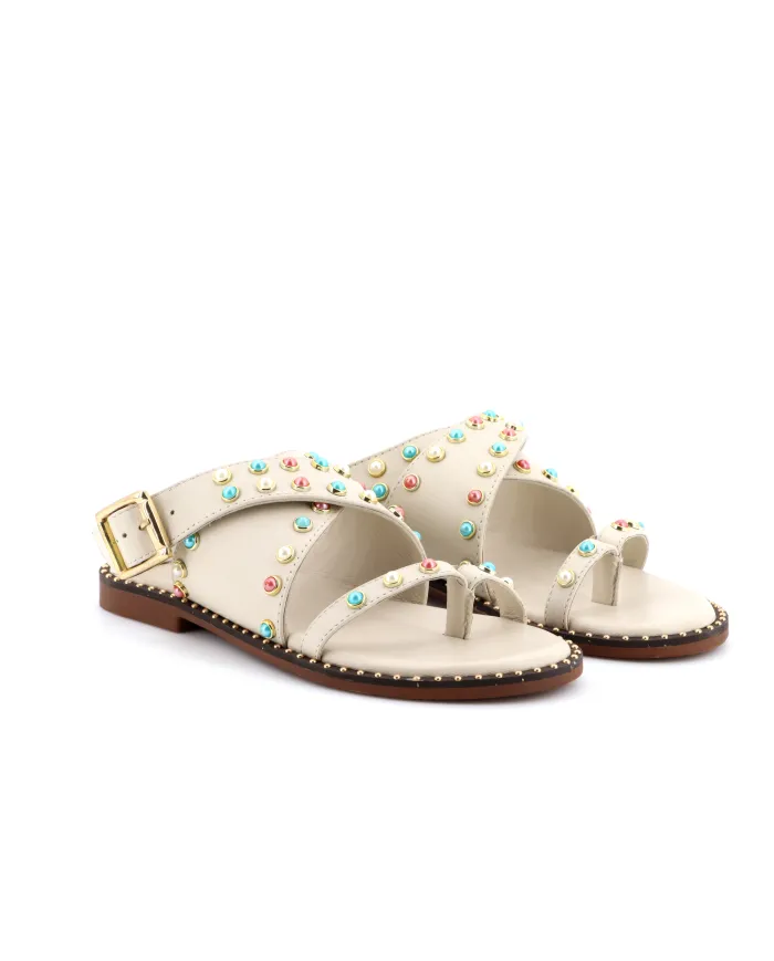 CafèNoir Sandalo Avorio - Glamour Calzature