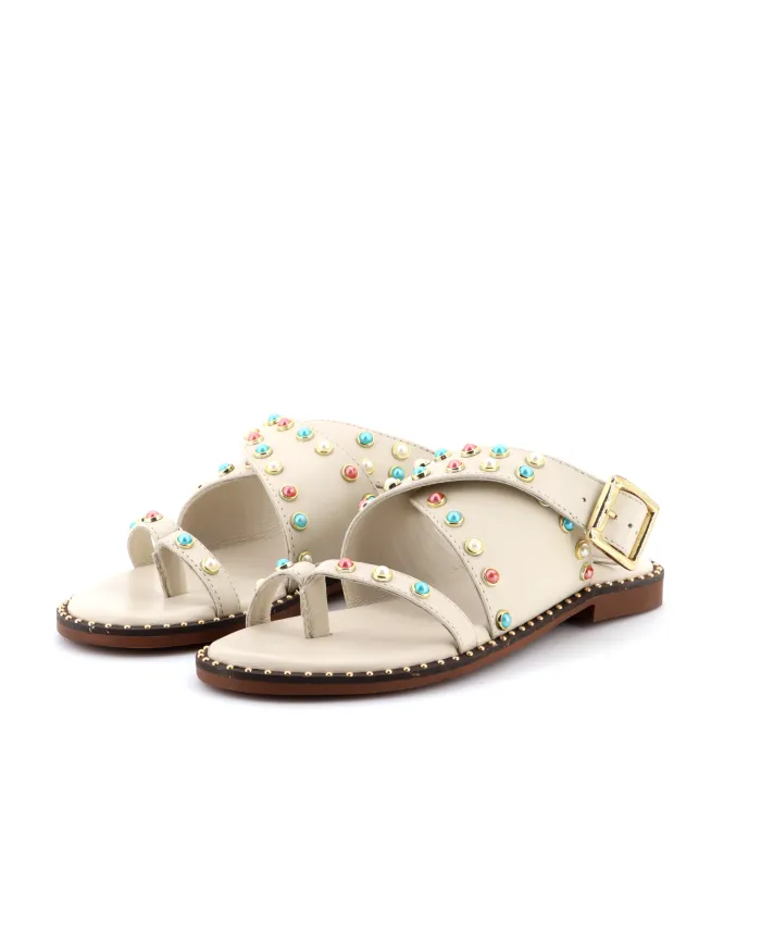 CafèNoir Sandalo Avorio - Glamour Calzature