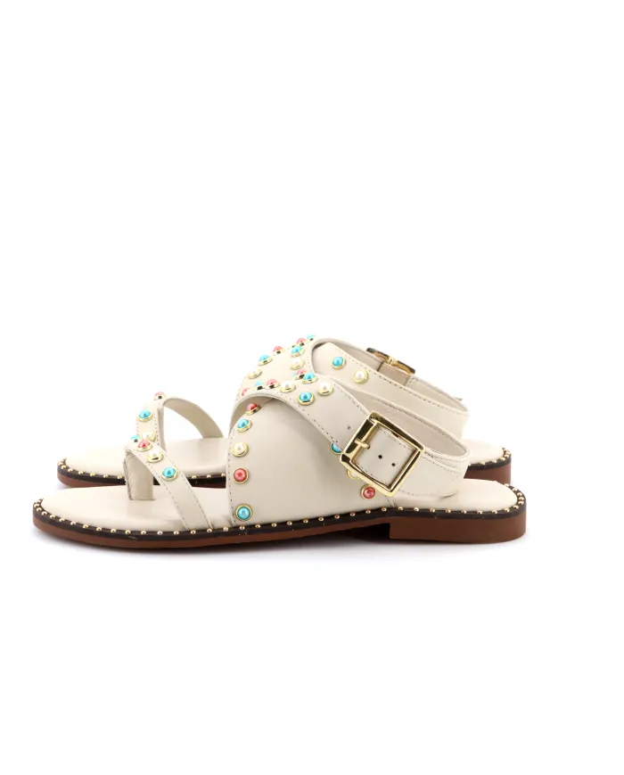 CafèNoir Sandalo Avorio - Glamour Calzature