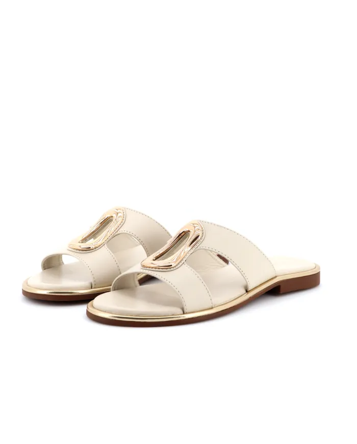 CafèNoir Ciabatta Avorio - Glamour Calzature