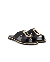 CafèNoir Ciabatta Nero - Glamour Calzature