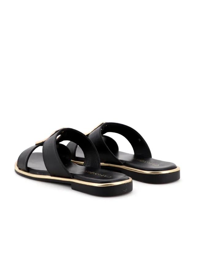 CafèNoir Ciabatta Nero - Glamour Calzature