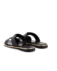 CafèNoir Ciabatta Nero - Glamour Calzature