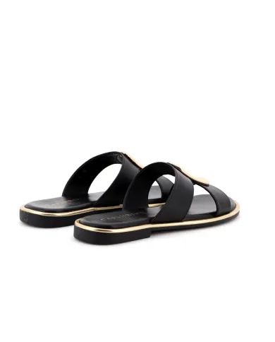 CafèNoir Ciabatta Nero - Glamour Calzature