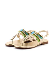 CafèNoir Sandalo Oro - Glamour Calzature CafèNoir Sandalo Oro - Glamour Calzature