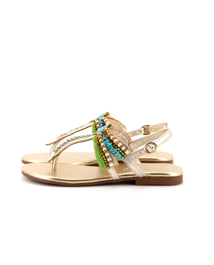 CafèNoir Sandalo Oro - Glamour Calzature CafèNoir Sandalo Oro - Glamour Calzature