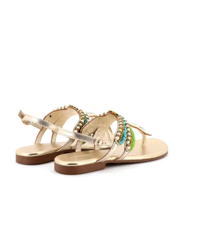 CafèNoir Sandalo Oro - Glamour Calzature CafèNoir Sandalo Oro - Glamour Calzature