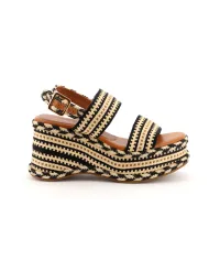 CafèNoir Sandalo Nero - Glamour Calzature