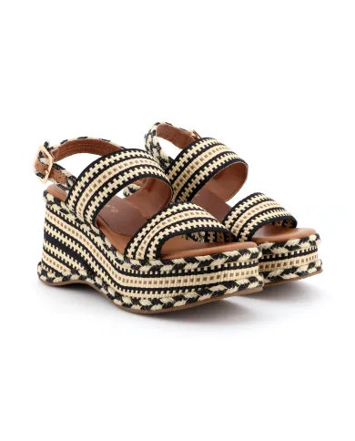 CafèNoir Sandalo Nero - Glamour Calzature