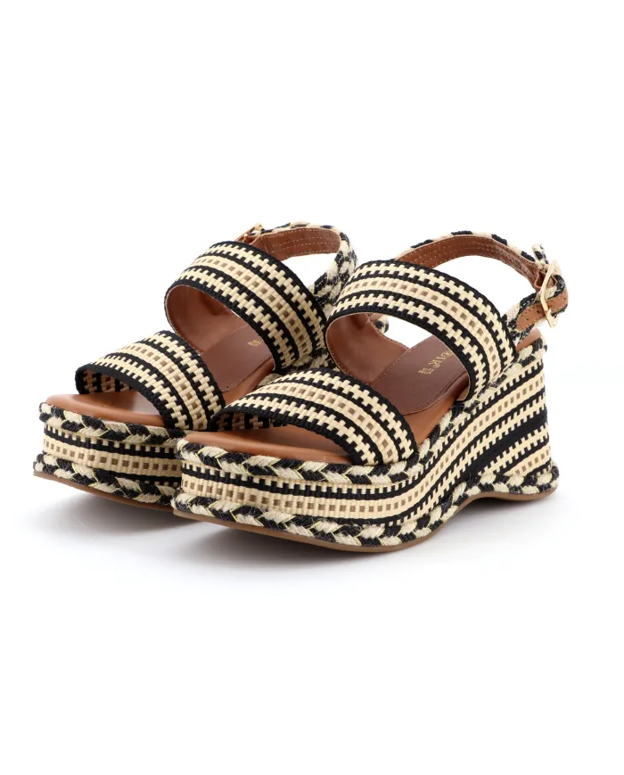 CafèNoir Sandalo Nero - Glamour Calzature