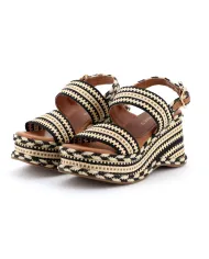 CafèNoir Sandalo Nero - Glamour Calzature