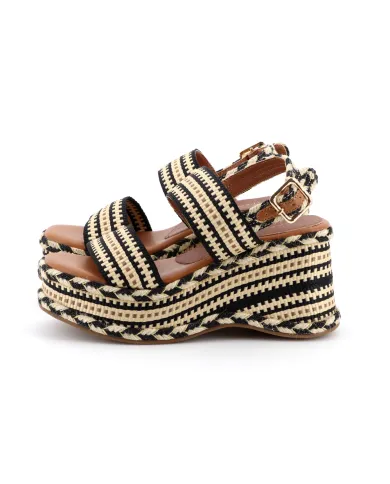 CafèNoir Sandalo Nero - Glamour Calzature