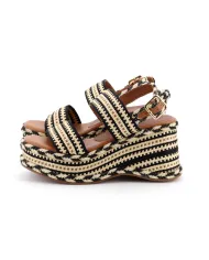 CafèNoir Sandalo Nero - Glamour Calzature