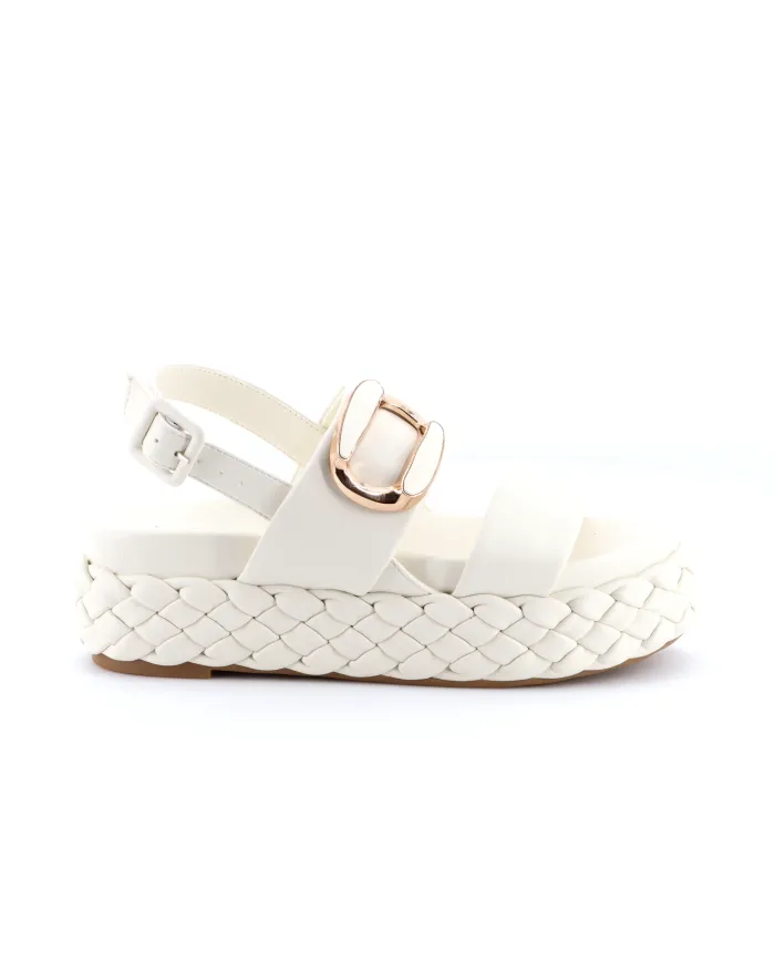 CafèNoir Sandalo Bianco - Glamour Calzature