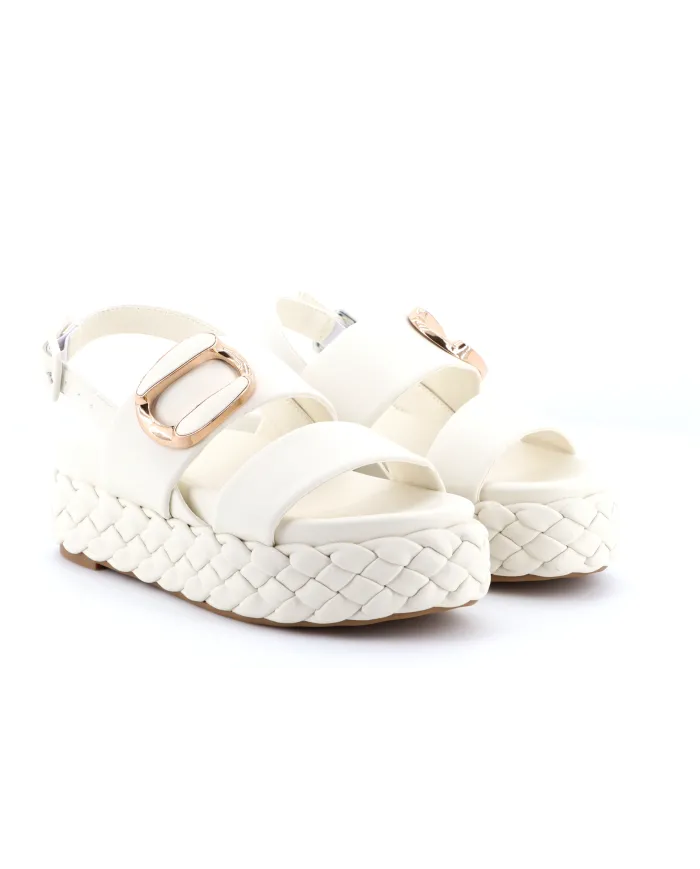 CafèNoir Sandalo Bianco - Glamour Calzature