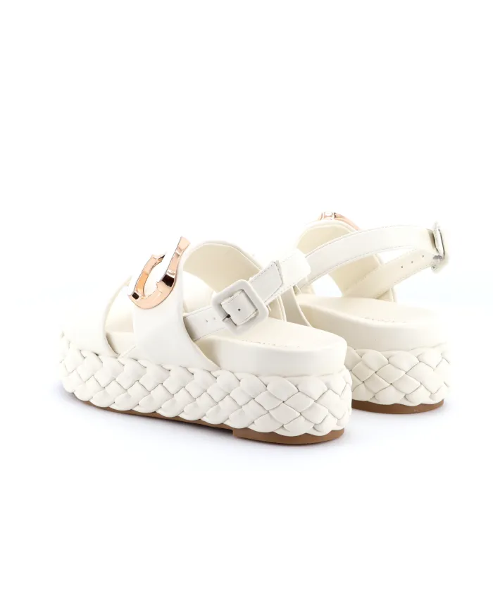 CafèNoir Sandalo Bianco - Glamour Calzature